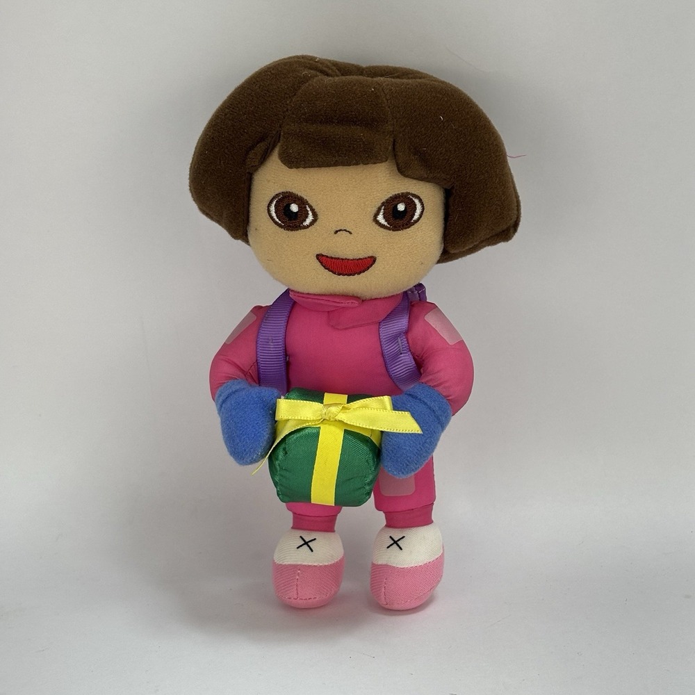 2003 Dora The Explorer Plush Backpack GUND Viacom 8"